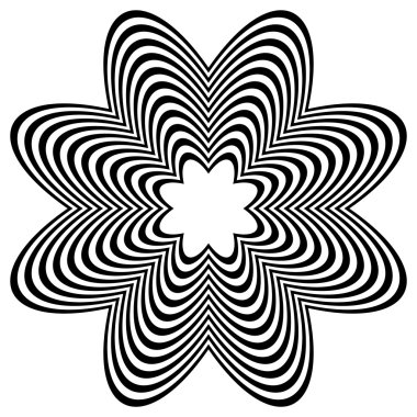 bozulma ile soyut yayılan öğesi.  