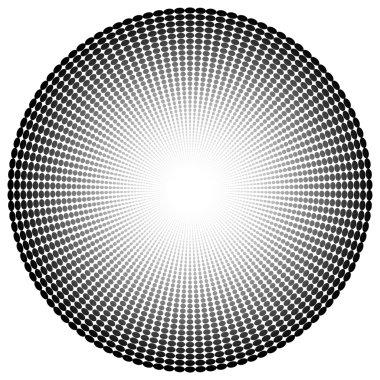 Soyut Radyal, noktalı öğesi  