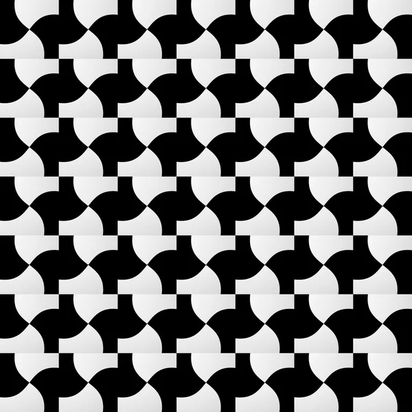 Patrón de mosaico geométrico abstracto — Vector de stock