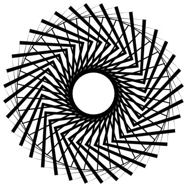 Soyut sarmal tek renkli öğesi