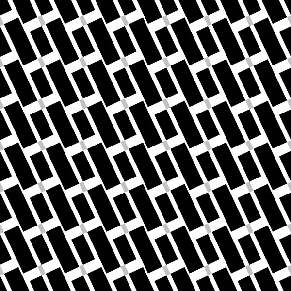 Patrón monocromo abstracto . — Vector de stock