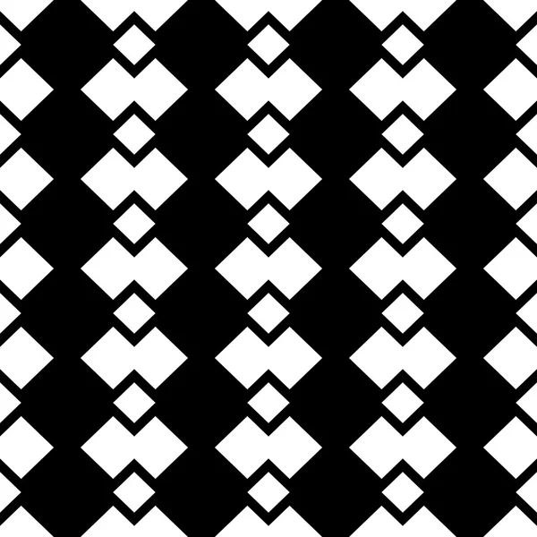 Patrón monocromo abstracto . — Vector de stock