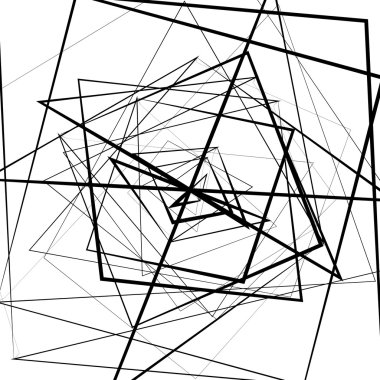 geometrik çizgiler kesişen soyut.  