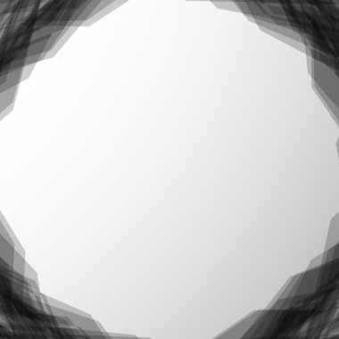 Soyut geometrik arka plan çerçeve