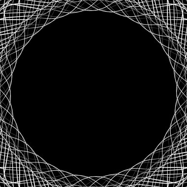 Soyut geometrik arka plan çerçeve