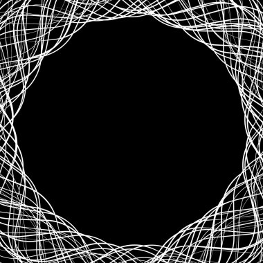 Soyut geometrik arka plan çerçeve