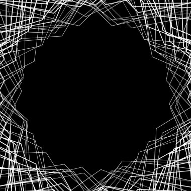 Soyut geometrik arka plan çerçeve