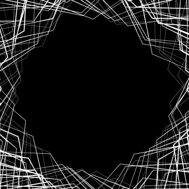 Soyut geometrik arka plan çerçeve