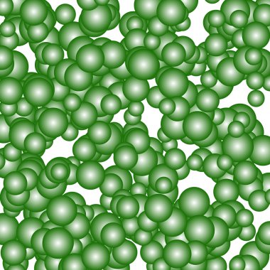 Daireler çakışan renkli desen