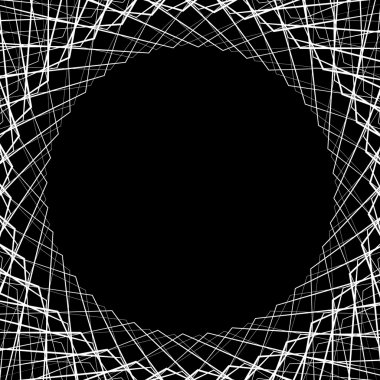 Soyut geometrik arka plan çerçeve