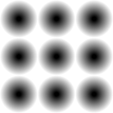 Solan daireler ile Seamless Modeli.