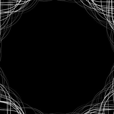 Soyut geometrik arka plan çerçeve