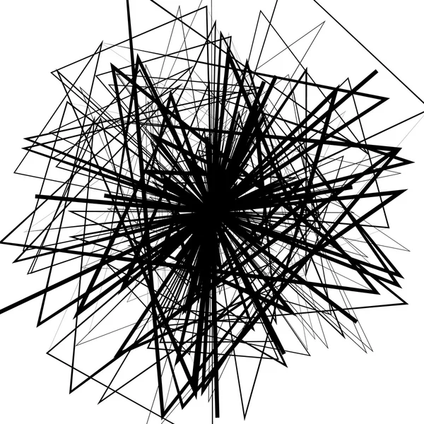 geometrik çizgiler kesişen soyut.  