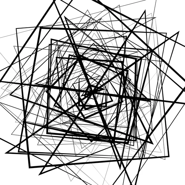 抽象的な幾何学的な線を交差します。. — ストックベクタ