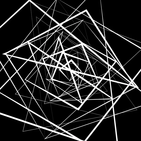 Líneas geométricas que se cruzan abstractas . — Archivo Imágenes Vectoriales