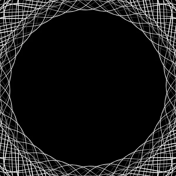 Marco de fondo geométrico abstracto — Vector de stock