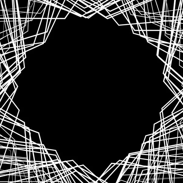 Abstraktní geometrická pozadí snímku — Stockový vektor