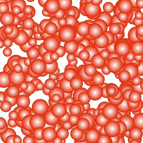 Daireler çakışan renkli desen