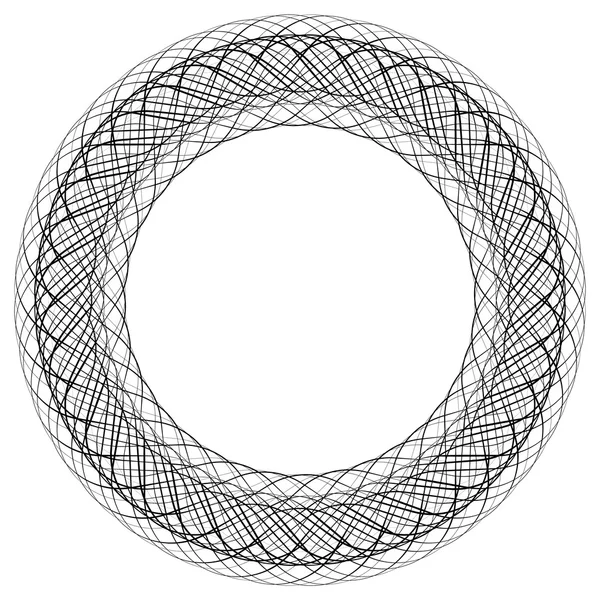 Abstraktes Kreis-geometrisches Element — Stockvektor