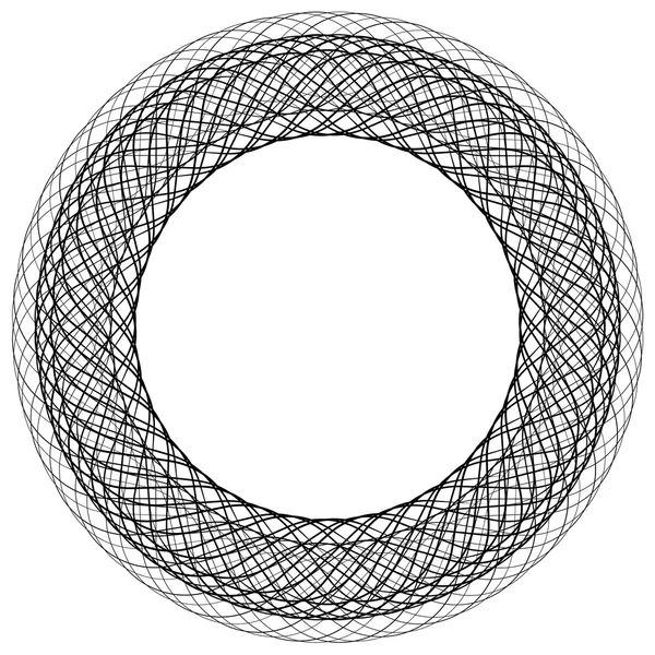 Abstrakt cirkel geometriska element — Stock vektor