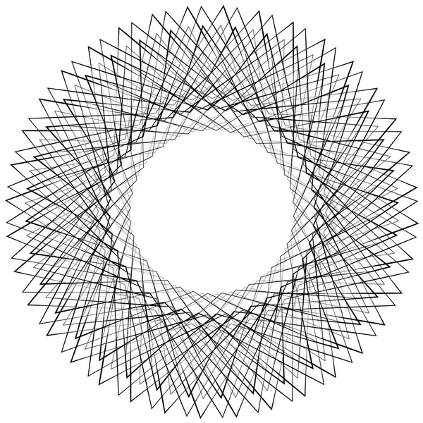 Abstracte cirkel geometrische element — Stockvector