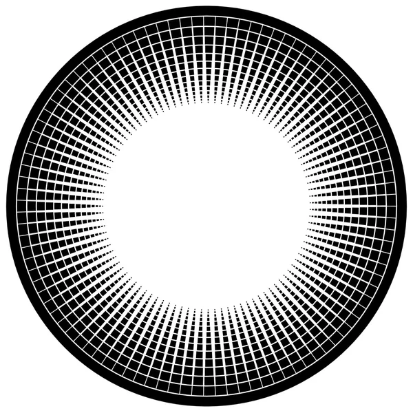 Elemento de círculo geométrico — Vetor de Stock