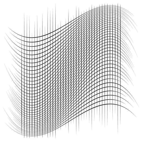 Grade, padrão de linhas de malha . —  Vetores de Stock