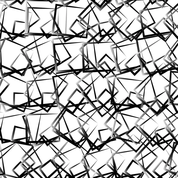 Cuadrados dispersos patrón abstracto — Archivo Imágenes Vectoriales