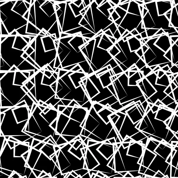 Carrés dispersés motif abstrait — Image vectorielle