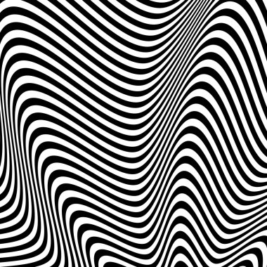 Dinamik çizgiler soyut desen.