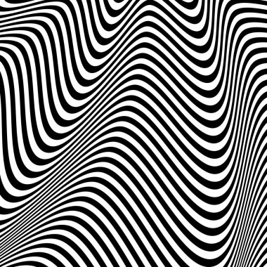 Dinamik çizgiler soyut desen.