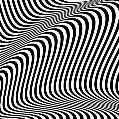 Dinamik çizgiler soyut desen.