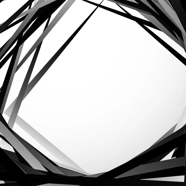 Abstrakte geometrische Schnittformen — Stockvektor