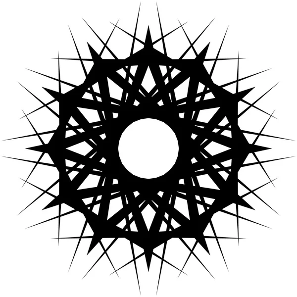 Geometrik soyut öğe döndürme