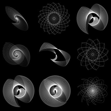 Geometrik sarmal, sarmal öğeleri kümesi