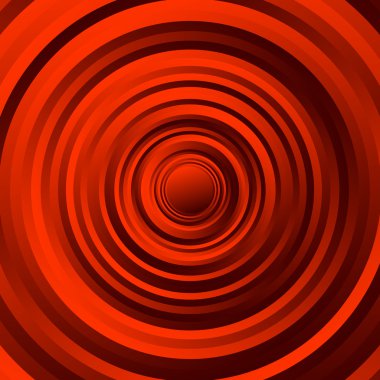 Renkli sarmal daire desen. 