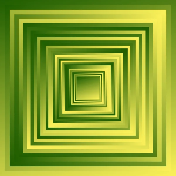 Rayonnant abstraites formes carrées fond — Image vectorielle