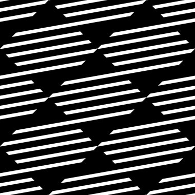 Sorunsuz bir şekilde tekrarlanabilir geometrik desen 