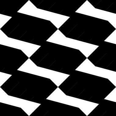 Sorunsuz bir şekilde tekrarlanabilir geometrik desen 