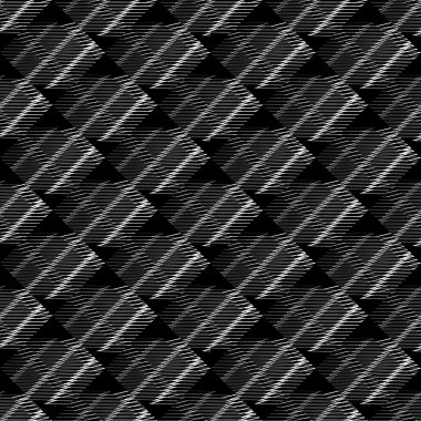 Sorunsuz bir şekilde tekrarlanabilir geometrik desen 