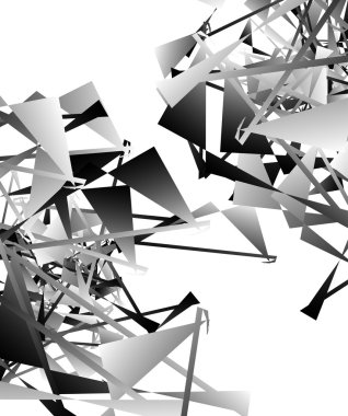 Geometrik soyut sanat.