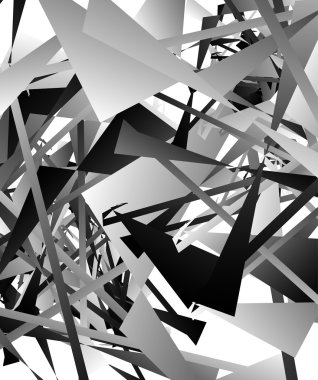 Geometrik soyut sanat.