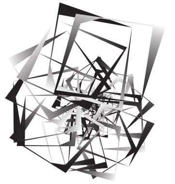 Geometrik soyut sanat. 