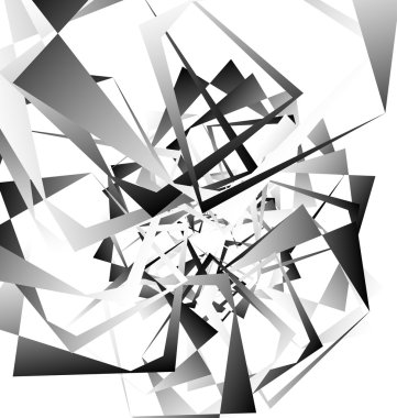 Geometrik soyut sanat. 