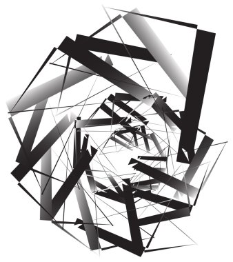 Geometrik soyut sanat. 