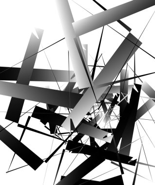 Geometrik soyut sanat. 