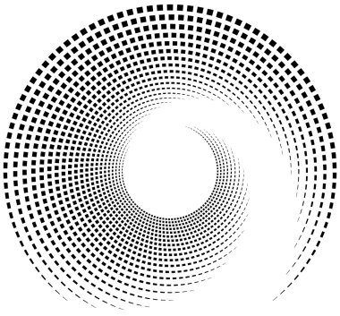 Dikdörtgenlerin içe sarmal.