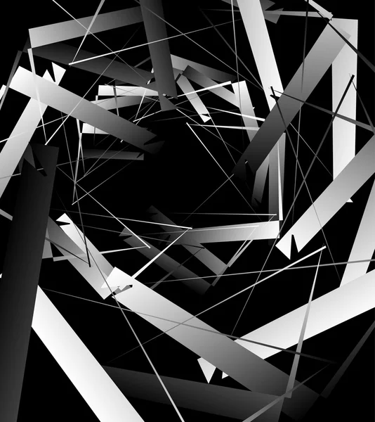 Geometric abstract art. — Stock Vector
