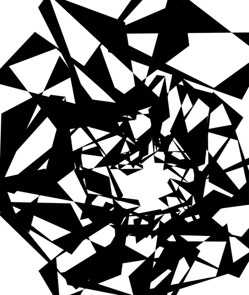 Arte abstracto geométrico . — Vector de stock