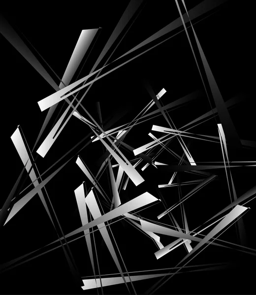 Geometrisk abstrakt konst. — Stock vektor